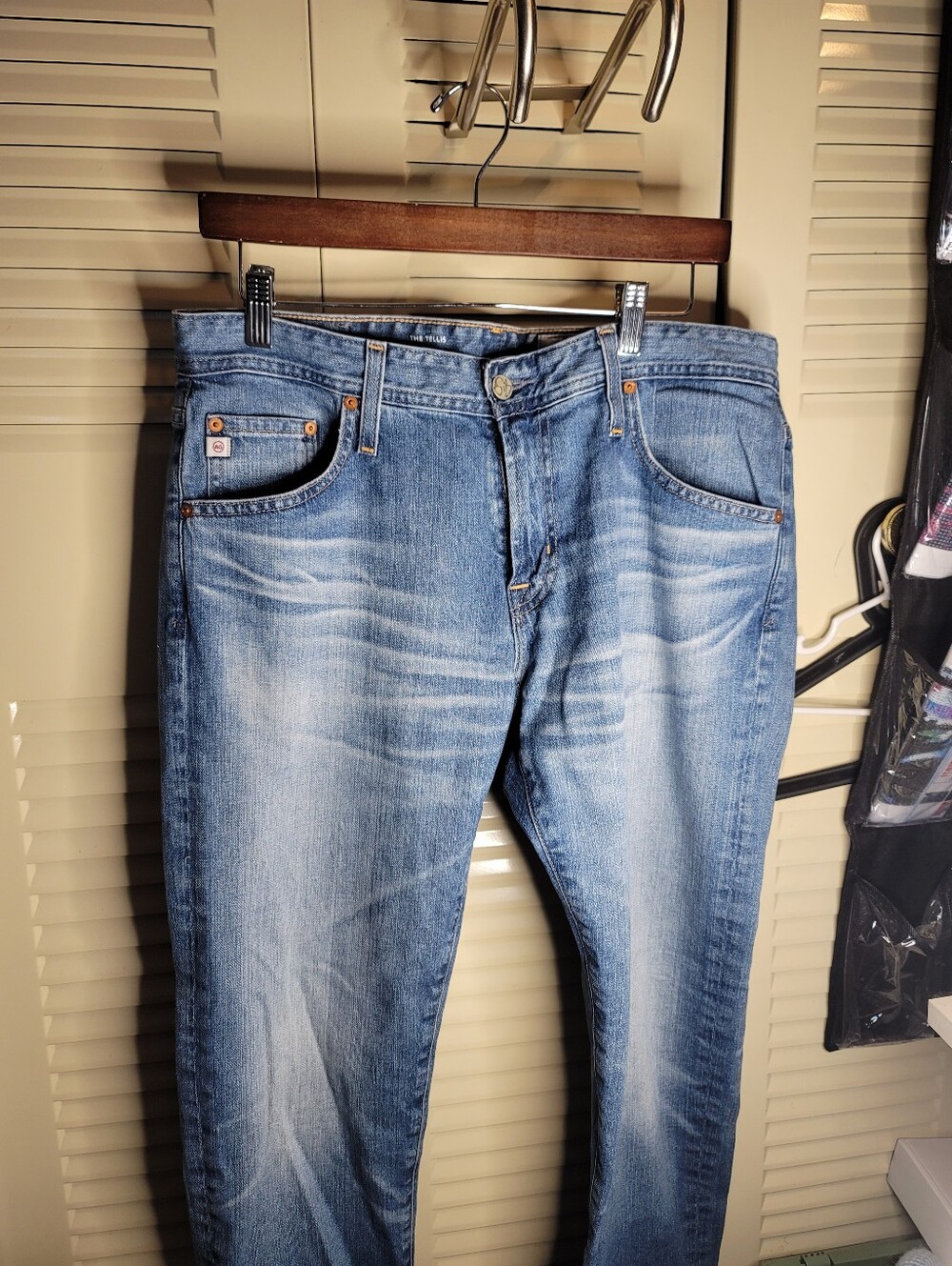 Adriano Goldschmied Tellis Jeans Mens 33R Blue Modern Slim